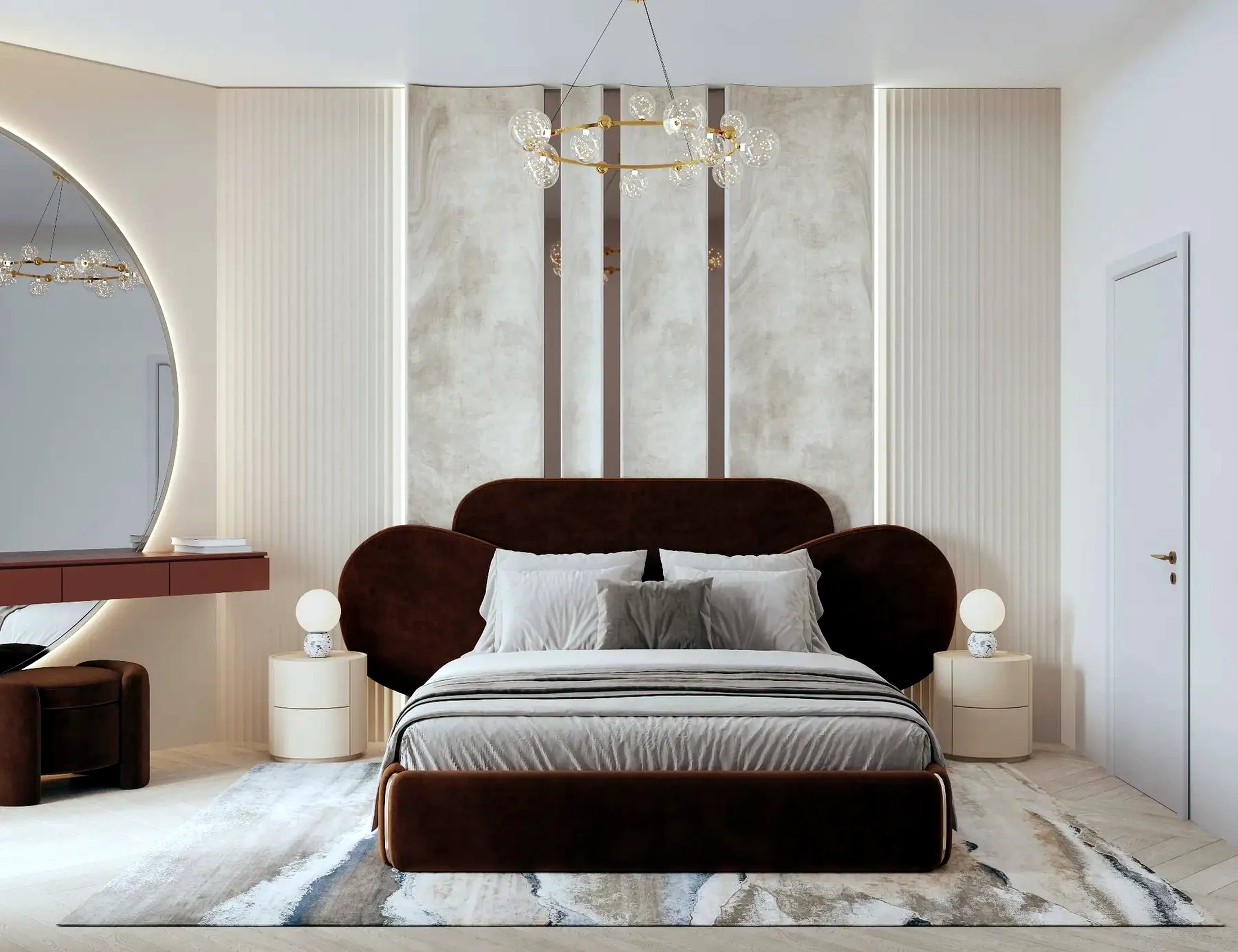 Luxury master bedroom design